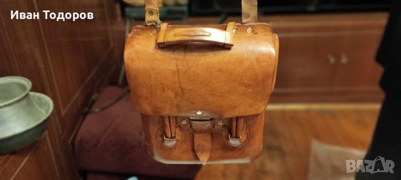 Мъжка чанта телешки бокс, снимка 1
