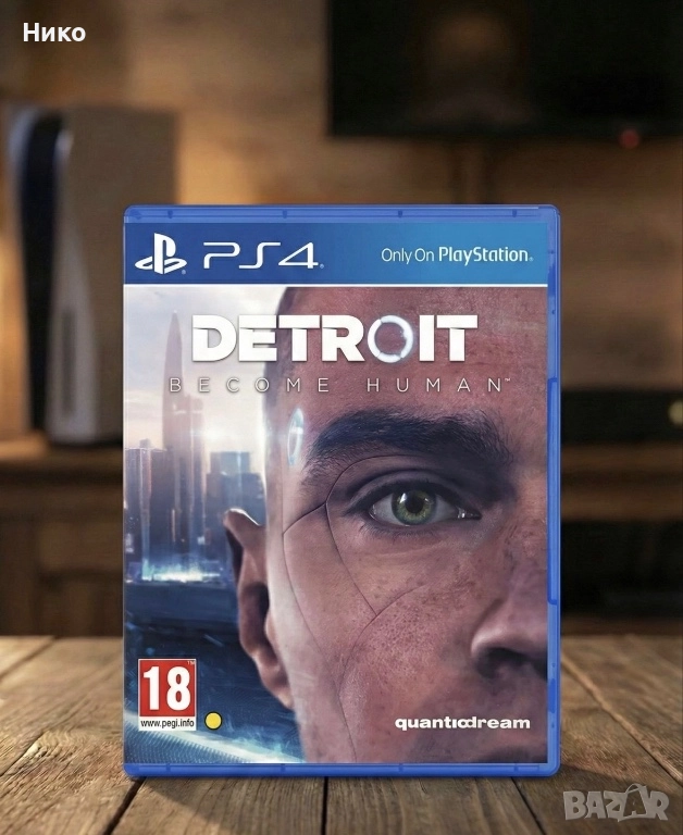 Игра за PS4/PS5 – Detroit: Become Human, като нова., снимка 1
