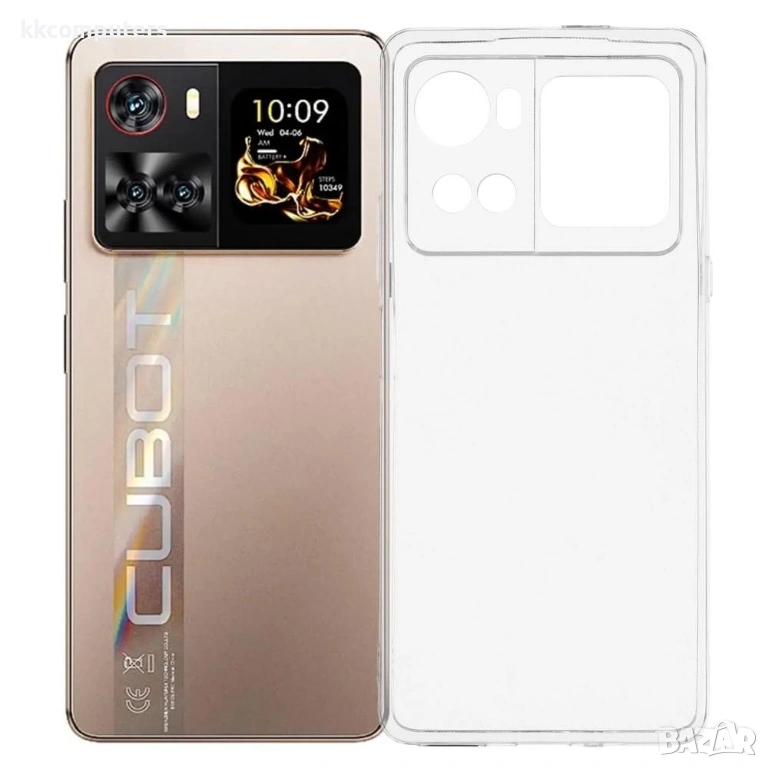 Cubot X100 Силиконов Калъф Flexible TPU/ Anti-scratch и Протектор, снимка 1