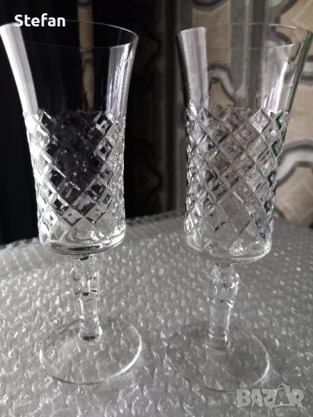 Кристални чаши - "РОПОТАМО", снимка 1