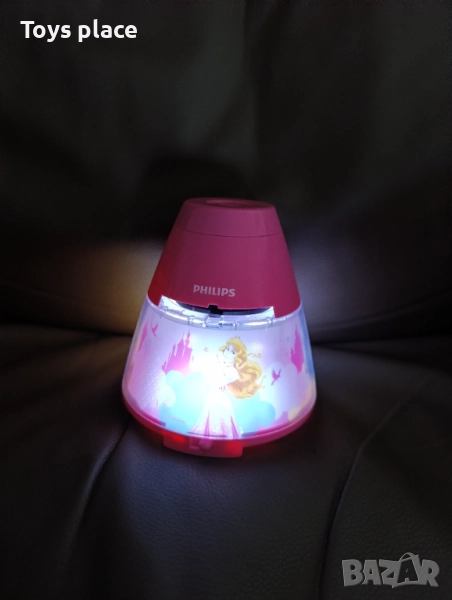 Детска настолна нощна лампа Philips Disney Princess, снимка 1