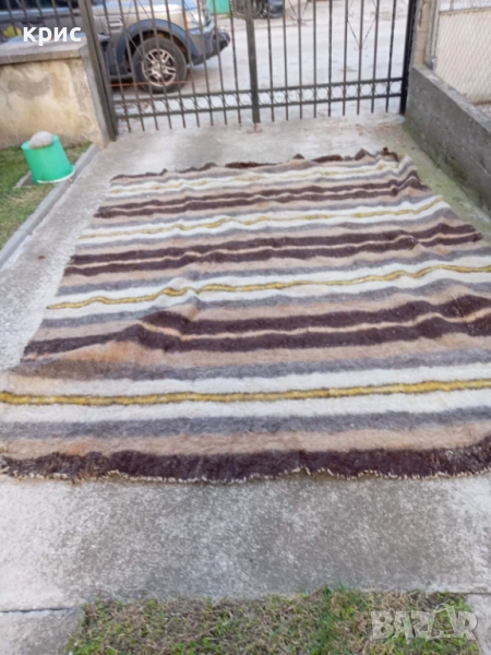 Уникален ръчно тъкан козяк, снимка 1