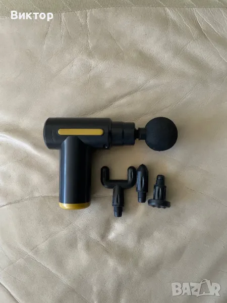 Масажиращ Пистолет с Приставки 4 в 1, снимка 1