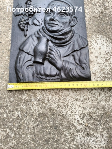 Масивно чугунено пано, снимка 2 - Антикварни и старинни предмети - 53858585