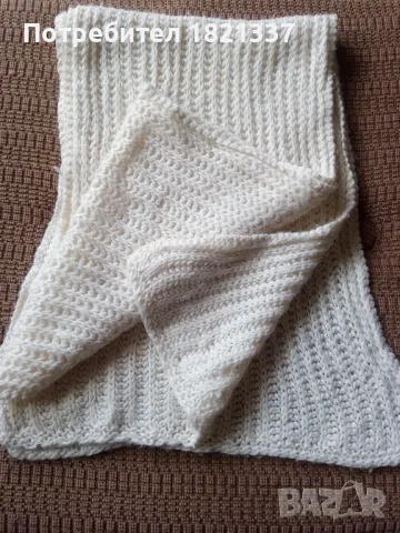 Ръчно изработен шал, снимка 7 - Шалове - 47976029