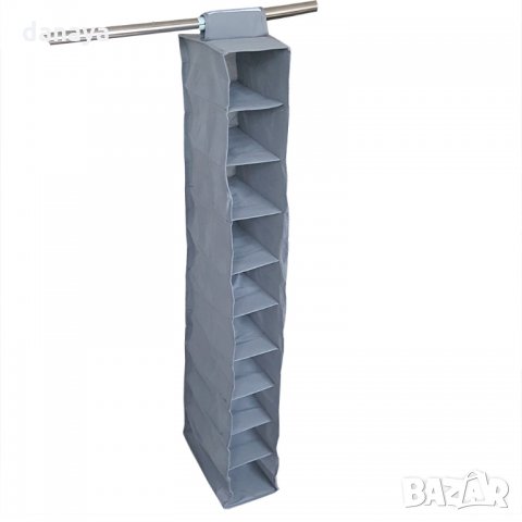 418 Висящ органайзер за обувки разпределител за гардероб с 10 рафта, снимка 9 - Органайзери - 31462860