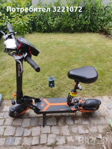 Електрическа тротинетка KuKirin G2 Max Off Road, снимка 10 - Велосипеди - 51158812