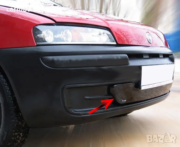 Зимен дефлектор (протектор) за решетка HЕКО за Fiat Punto (1999-2003) - down