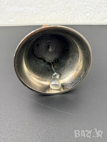 Ръчен звънец / училищен / камбана. №7760, снимка 4 - Антикварни и старинни предмети - 52826948