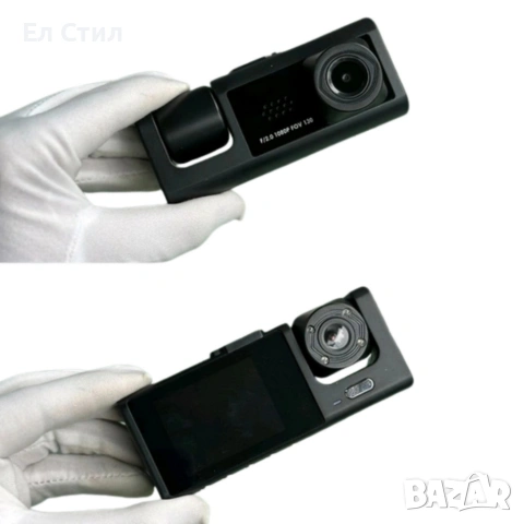 Видеорегистратор Black BOX Super HD 1296P + задна камера, снимка 3 - Аксесоари и консумативи - 53565369