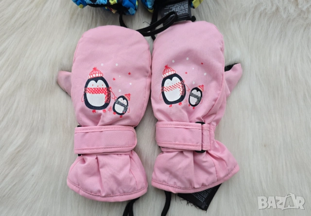 Детски ски ръкавици 6-8 години, снимка 11 - Шапки, шалове и ръкавици - 53137007