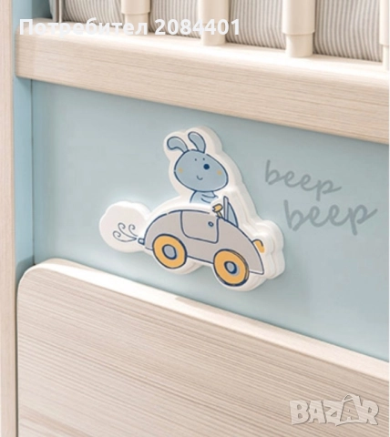 Цялостно обзавеждане за детска стая за бебе/момче Cilek, снимка 6 - Спални и легла - 51477380