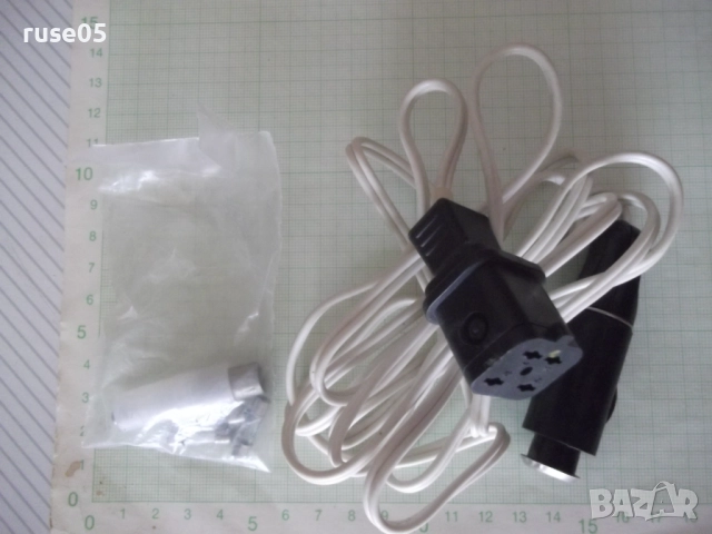 Кабел захранващ и бушони за телевизор "Юность" нови, снимка 3 - Части и Платки - 52108618