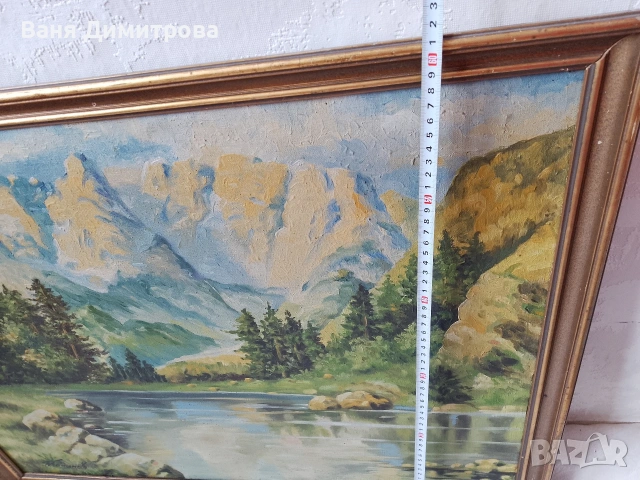 Маслена живопис пейзаж, снимка 2 - Картини - 53582002