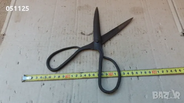 масивна кована възрожденска ножица , снимка 7 - Антикварни и старинни предмети - 47906827
