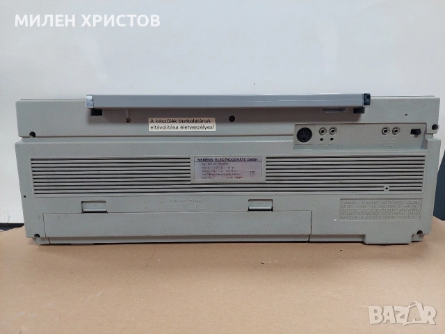 SIEMENS CLUB 818-Двукасетъчен радиокасетофон, снимка 8 - Радиокасетофони, транзистори - 53281742