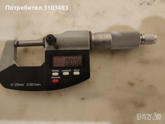  Микрометър от 0-25mm