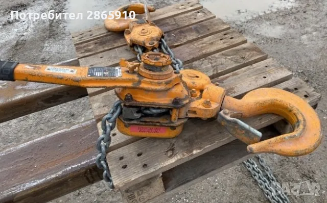 ръчна лебедка 9 тона, снимка 1