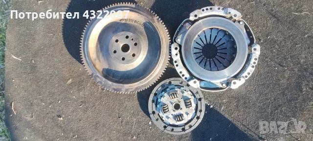 Съединител комплект с твърд маховик Nissan Micra k12 1.2 65к.с. 2009г, снимка 6 - Части - 49659026