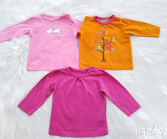 Блуза за бебе 3-6 месеца, снимка 4 - Бебешки блузки - 34130371