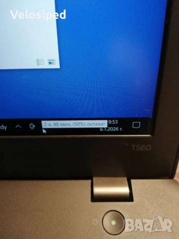 Лаптоп Lenovo Thinkpad T560 - i5-6200U; 16gb Ram, снимка 3 - Лаптопи за работа - 53036665