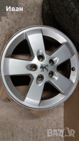 Лети джанти/алуминиеви за Пежо, снимка 8 - Гуми и джанти - 20482519