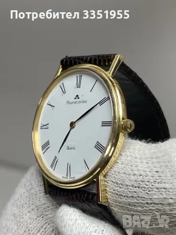 Златен часовник Maurice Lacroix 18карата, снимка 2 - Мъжки - 50280471