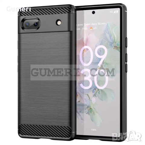 Силиконов Гръб "Карбон Шарк" за Google Pixel 6a