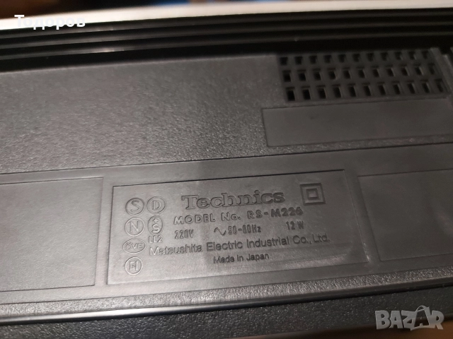 Technics RS-M226 двуглав касетъчен дек , снимка 10 - Декове - 52922030