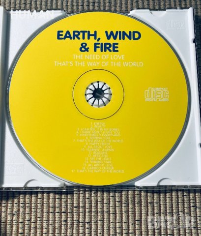 Earth,Wind & Fire, снимка 15 - CD дискове - 41887208