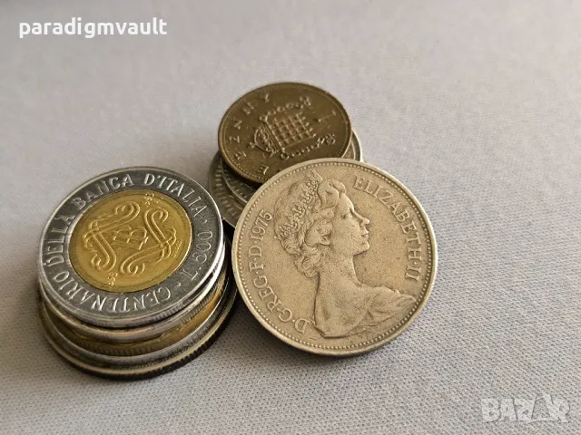 Монета - Великобритания - 10 пенса | 1975г., снимка 2 - Нумизматика и бонистика - 50240012