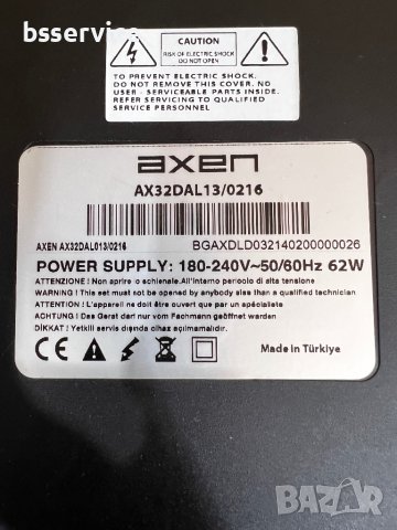 Телевизор AXEN AX32DAL13/0216  / HK.T.RT2841P631 Android TV, снимка 4 - Части и Платки - 42560605