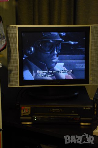 VHS видео Sharp VC-M10 с дистанционно. Перфектно. Профилактирано, като НОВО., снимка 7 - Плейъри, домашно кино, прожектори - 40269294