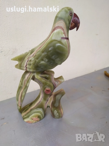 Голяма статуетка/фигура Оникс, снимка 9 - Антикварни и старинни предмети - 52863818