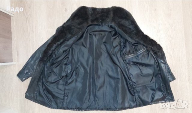 Палто от Естествена кожа М размер, снимка 3 - Палта, манта - 38901339