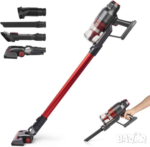 H.Koenig Безжична прахосмукачка без торбичка UPX18, снимка 9 - Прахосмукачки - 40306250