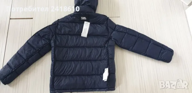 Karl Lagerfeld Mens Down Jacket Size 46 / S НОВО! ОРИГИНАЛ! Мъжко пухено зимно Яке!, снимка 14 - Якета - 48213698