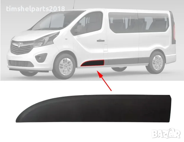 Лайсна предна лява врата за Opel Vivaro B Renault Trafic III Fiat Talento след 2014 г