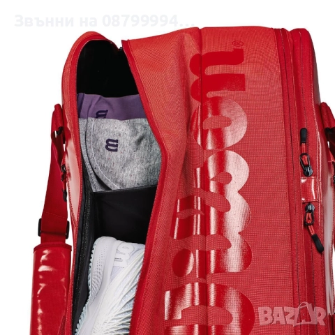 Тенис Сак Wilson Super Tour 2 Comp Small, снимка 5 - Сакове - 52583743