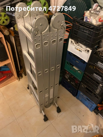 Спешно! Професионална мултифункционална стълба (5 метра) – 4x1.25м, снимка 3 - Други - 53394557