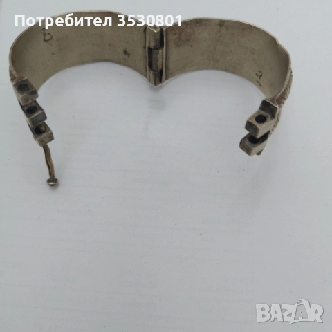 Гривна накит сечан, снимка 4 - Антикварни и старинни предмети - 51578022