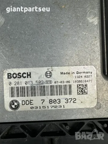 ECU Компютър Двигател за БМВ BMW E87 E90 E91 7803372, снимка 2 - Части - 49262057