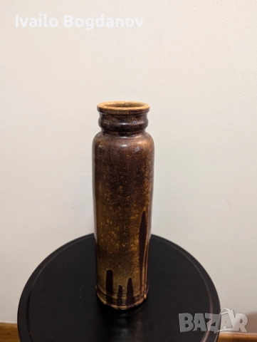 Керамична глазирана ваза