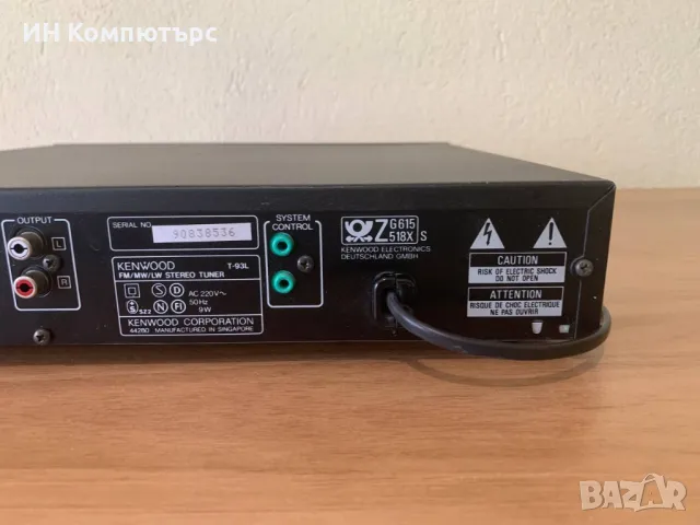 Продавам стерео тунер Kenwood T93L миди формат, снимка 7 - Други - 50400136