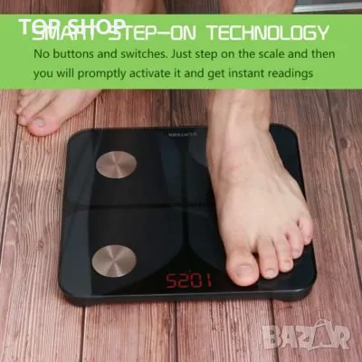 Смарт везна- анализатор KAMTRON Smart Body Scale, снимка 2 - Маши за коса - 49238474