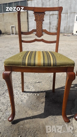 Столове-барок-4бр.№022, снимка 5 - Столове - 53254140