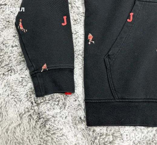 Оригинален суитшърт Jordan Essentials Jumpman Fleece Sweatshirt, Размер XXL, снимка 5 - Суичъри - 47626345