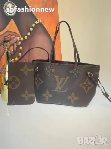 Louis Vuitton Neverfull medium size, снимка 11 - Чанти - 55759874
