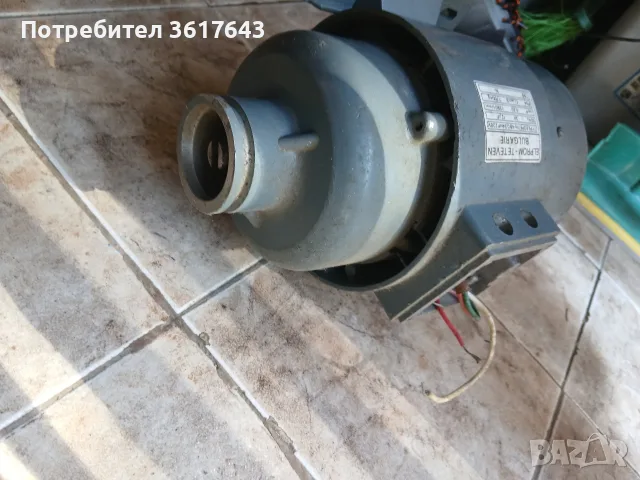 ел. мотор 220v чисто нов
