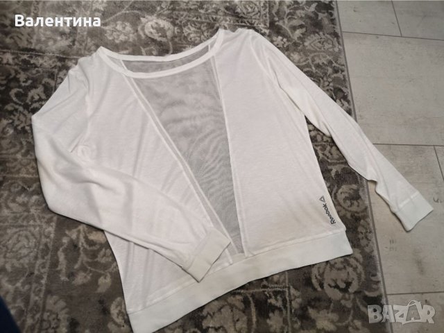 Намален! Reebok дамска блуза с дълъг ръкав, M/L